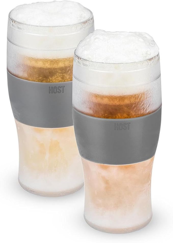 Host Freeze Beer Glasses, Freezable Beer Gifts by HOST