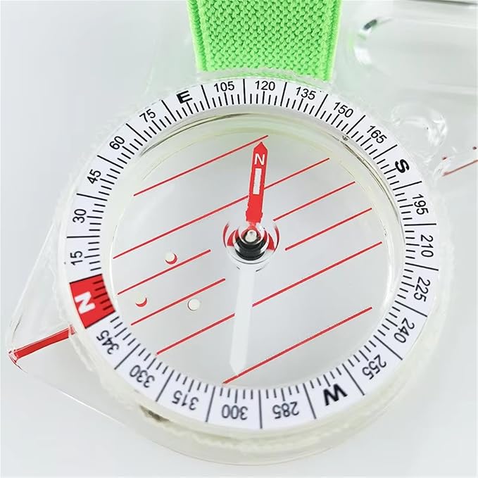 Multifunction Compasses Ruler Map Reading Backpacking Camping Orienteering - Image 3
