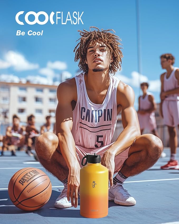 Coolflask 128 oz Gallon Water Bottle Insulated - Image 6