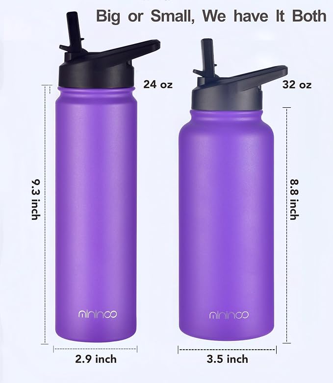 mininoo 24 oz Insulated Water Bottle - Image 7