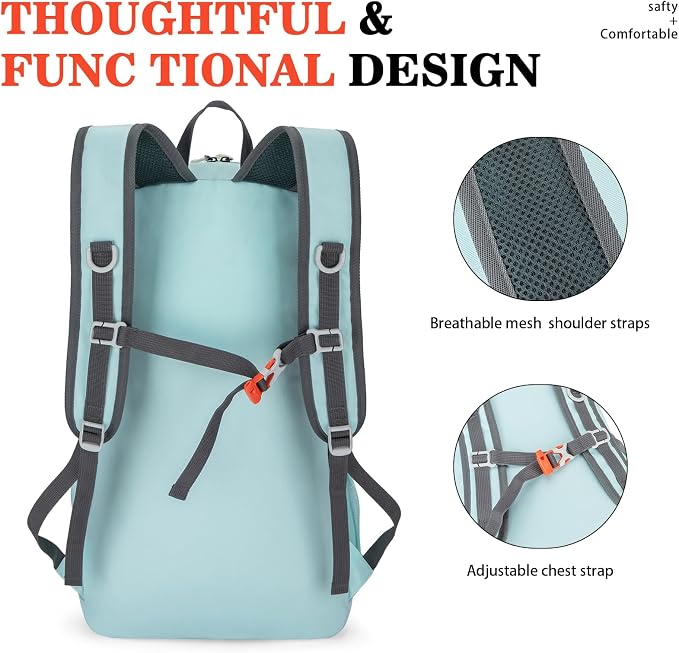 BAGPARKK Hiking Backpack, Large 35L Travel Backpacks - Image 4