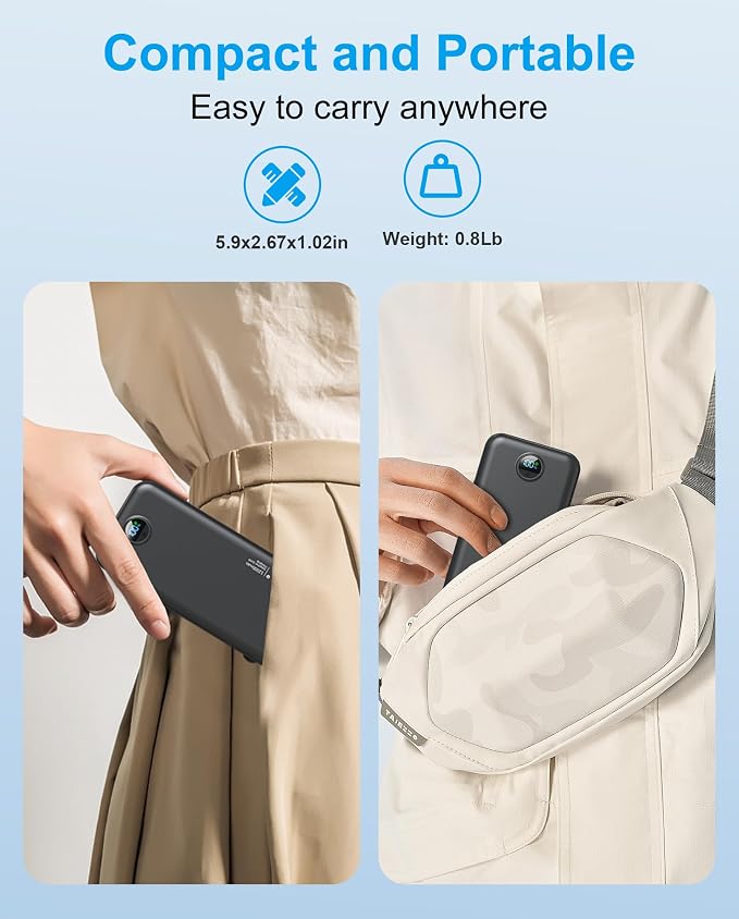 Portable Charger, 10000mAh PD20W Fast Charging Power Bank - Image 7