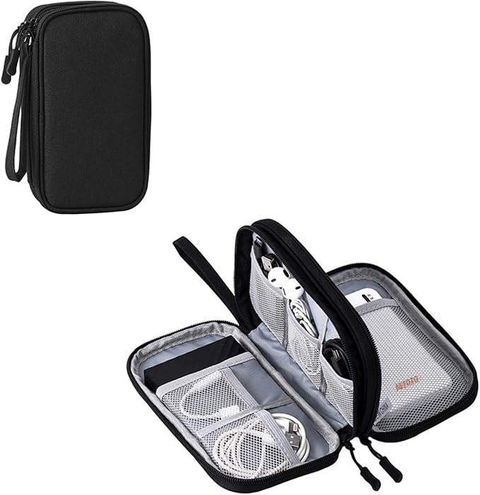 Electronic Organizer Travel Cable Accessories BagPouch Portable Waterproof by FANBODTA