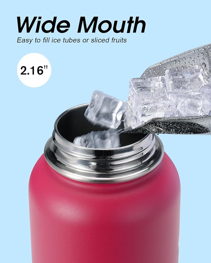 Water Bottle 32 oz Insulated - Image 4