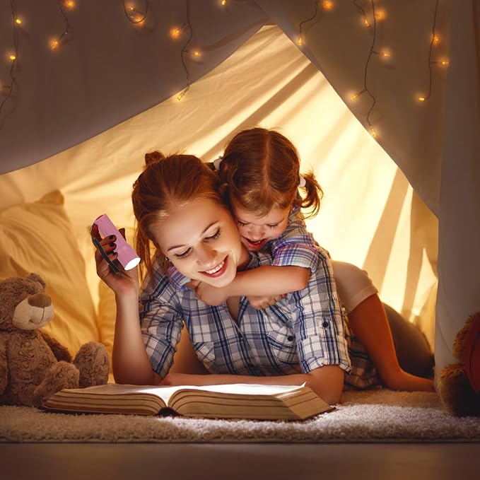 9-LED Mini Flashlight 6-Pack, Small Multicolor Flashlights - Image 6