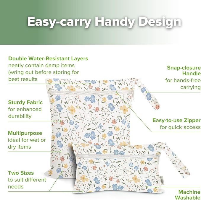 haakaa Water Resistant Wet Bags - Image 5