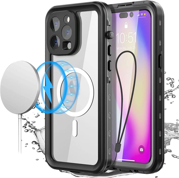 AICase for iPhone 14 Pro Case Waterproof, Compatible by AICase