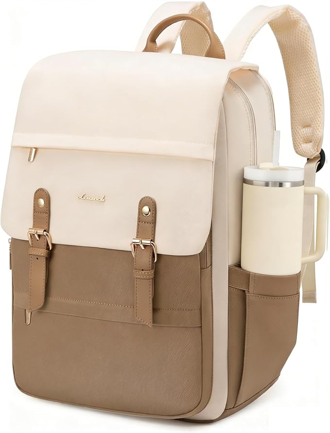 LOVEVOOK Laptop Backpack for Women Vintage Travel Backpack Purse Airline by LOVEVOOK