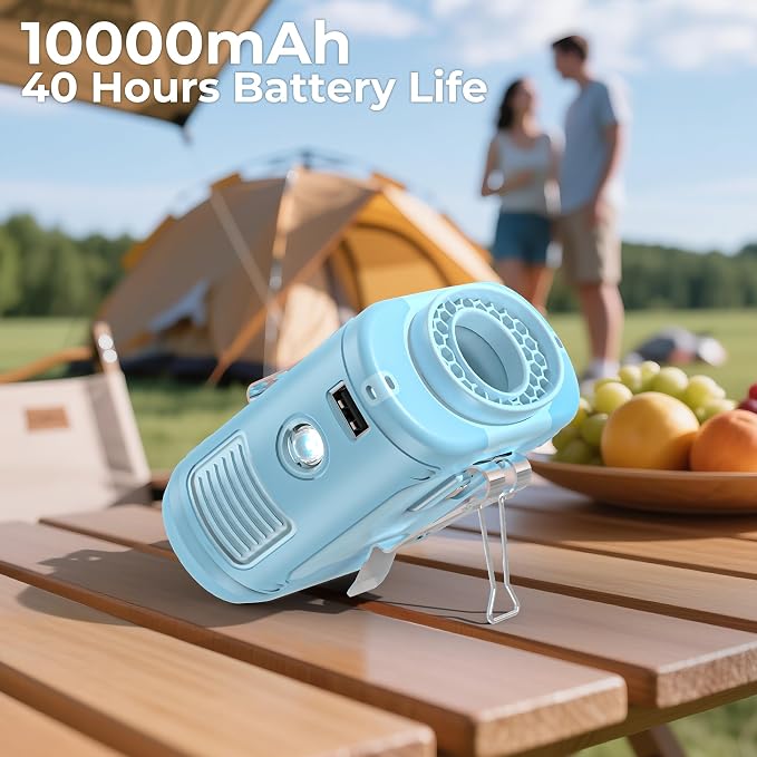 AMACOOL Portable Waist Fan Clip On, Father's Day Gifts - Image 3