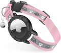 Reflective AirTag Cat Collar, Integrated Cat Tracker Collar by ODOKELE