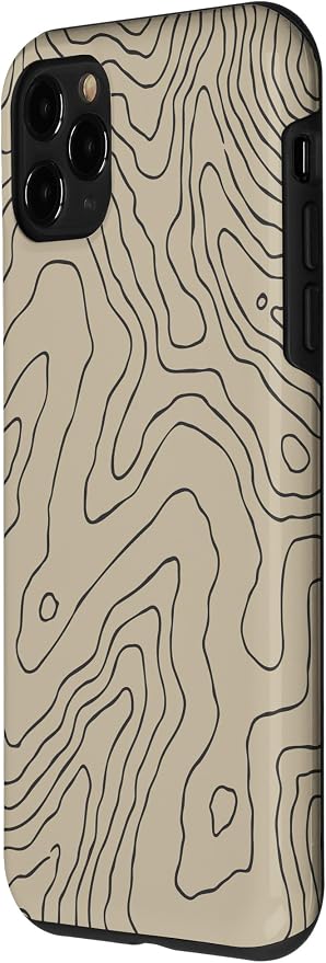 Coyote Country Guide Lines Topographical Contour Map Case - Image 2