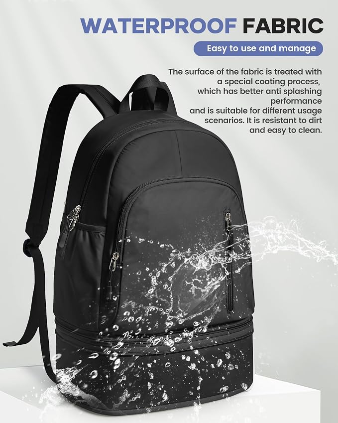 Gym Backpack for Women Men, Cheer bag, Lightweight Gym Bag - Image 7
