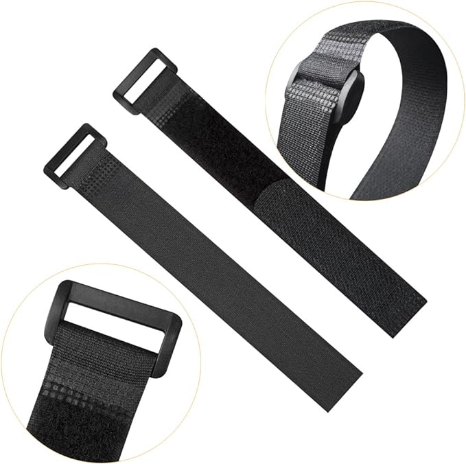 YiwerDer 32Pcs Reusable Fastening Cable Straps and Cable Ties - Image 2