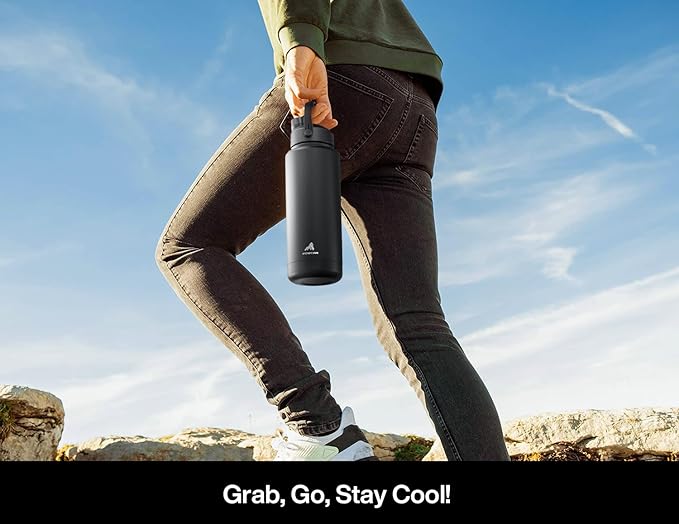 POWCAN 32 oz Insulated Water Bottle - Image 8