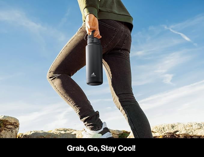 POWCAN 32 oz Insulated Water Bottle - Image 8