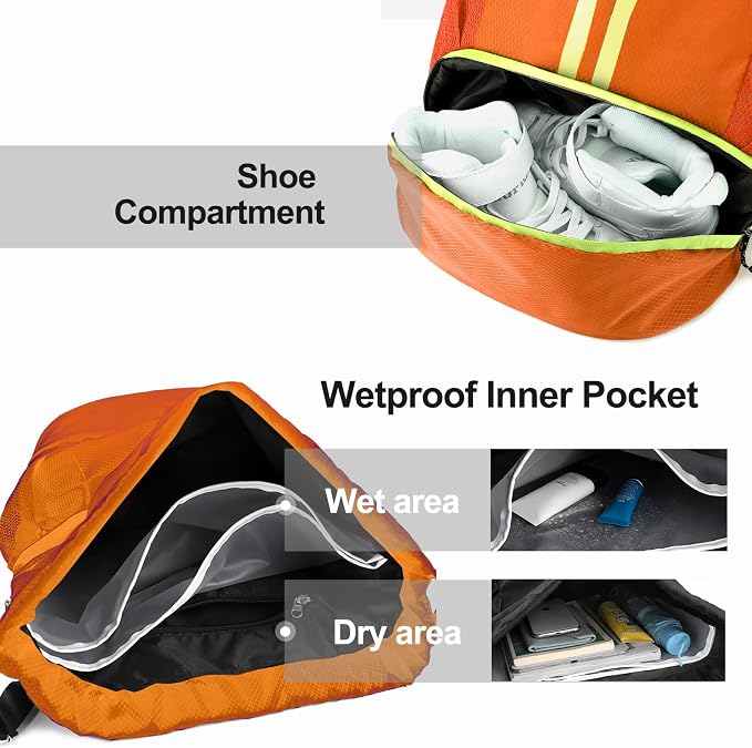 Hoedia Sports Drawstring Backpack - Image 2