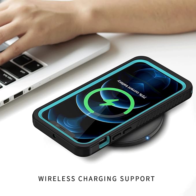 Lanhiem for iPhone 12 Case, Waterproof Dustproof Shockproof Case - Image 7