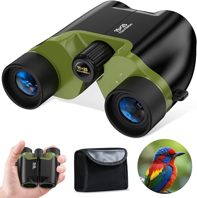 Compact Binoculars for Adults and Kids by Unknown