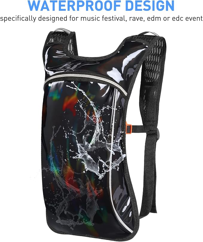 Rave Hydration Pack, Hydration Backpack - Image 3
