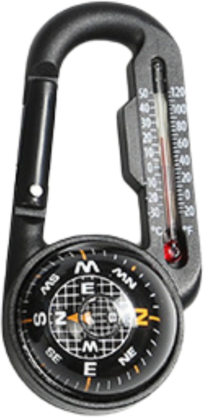 Trekker's Compass Crew Carabiner Compass by Unknown