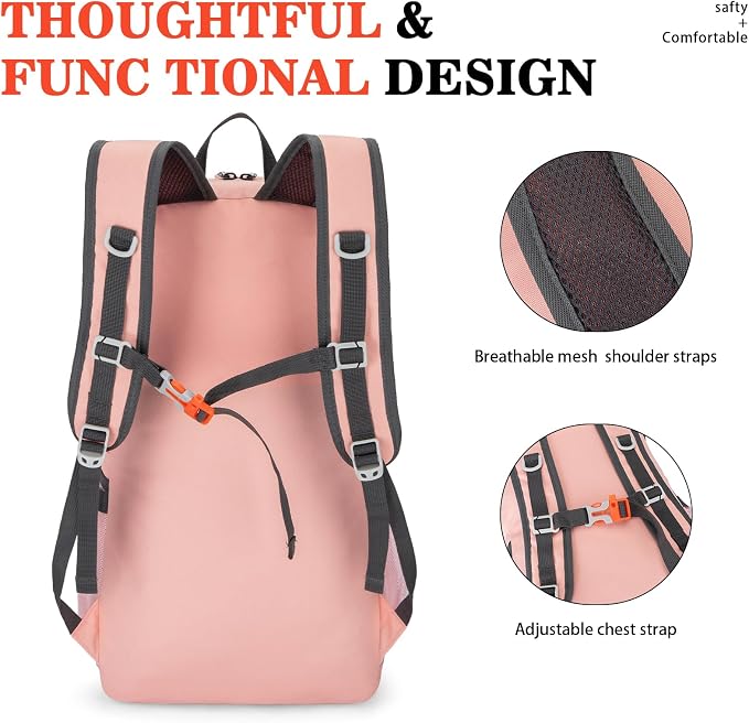 BAGPARKK Hiking Backpack, Large 35L Travel Backpacks - Image 4