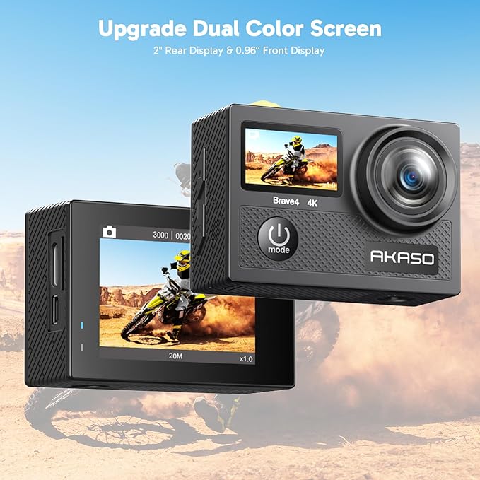 AKASO Brave 4 Action Camera 4K 30fps - Image 3