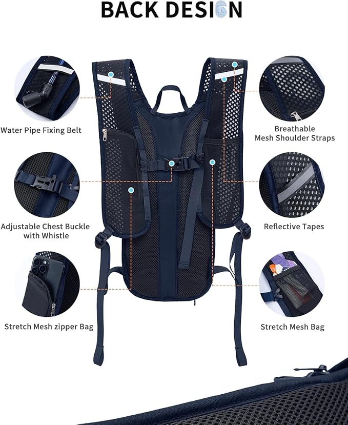 Blue Quartz Hydration Backpack - Image 3