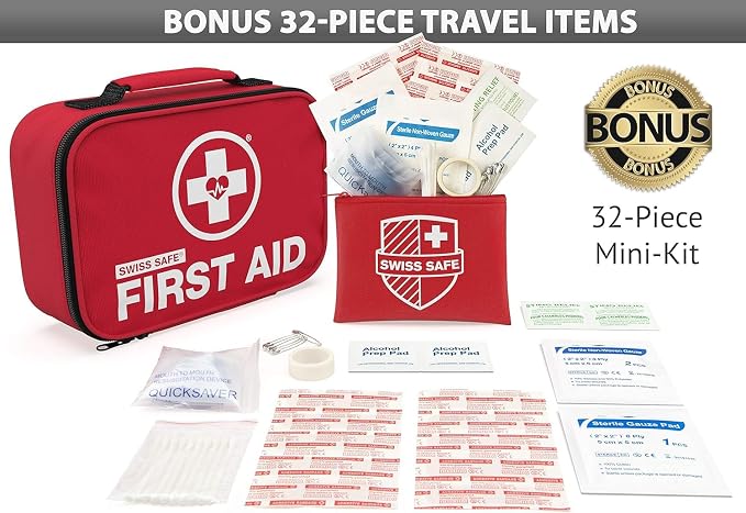 Swiss Safe 2-in-1 First Aid Kit - Image 5