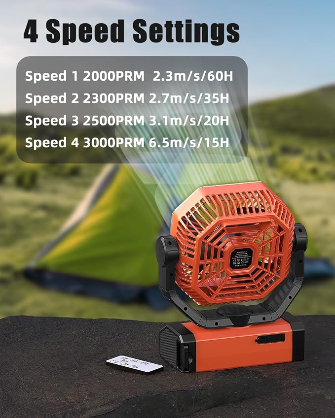 Battery Powered Fan - Image 2