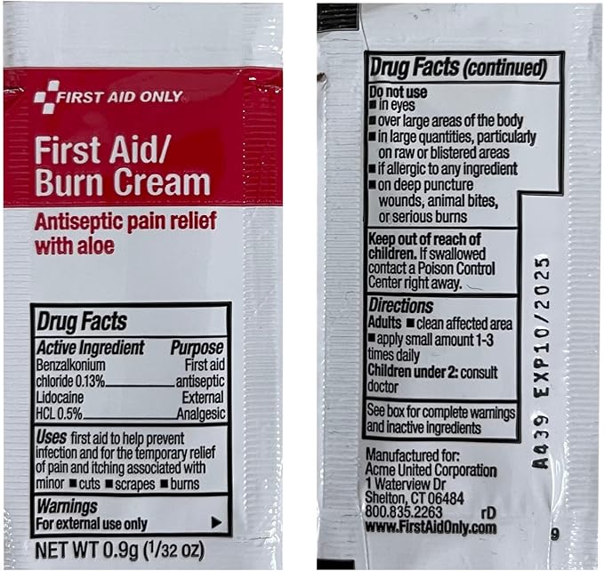 First Aid Only 9302-25M 25-Person Contractor's First Aid Kit - Image 7