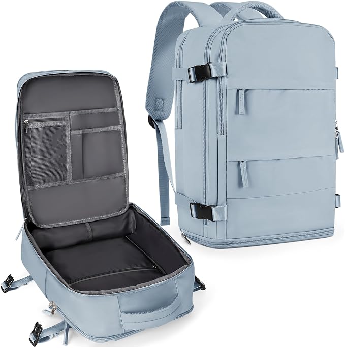 coowoz Large Travel Backpack For Women Men, Carry On Backpack Flight Approved by coowoz
