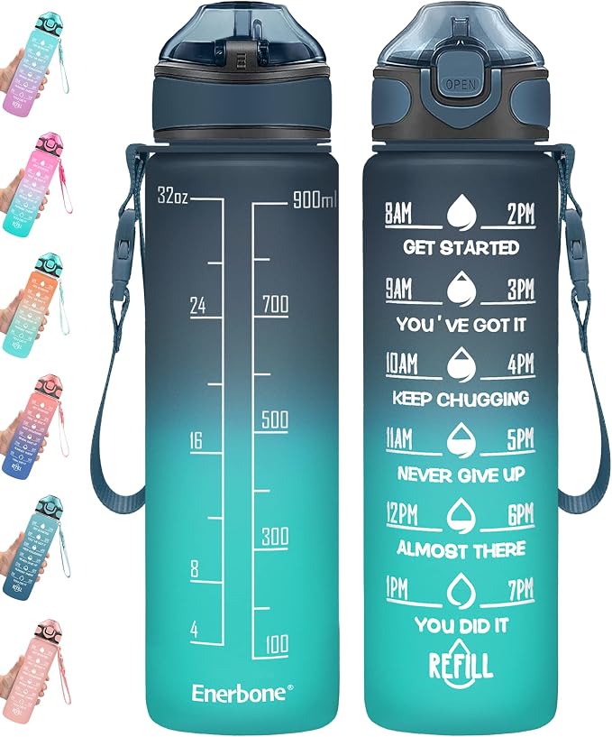 Enerbone 32 oz Drinking Water Bottle by Enerbone