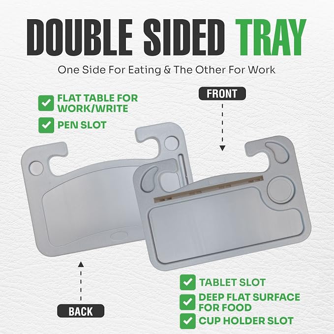 lebogner Steering Wheel Tray, Car Food Trays - Image 3