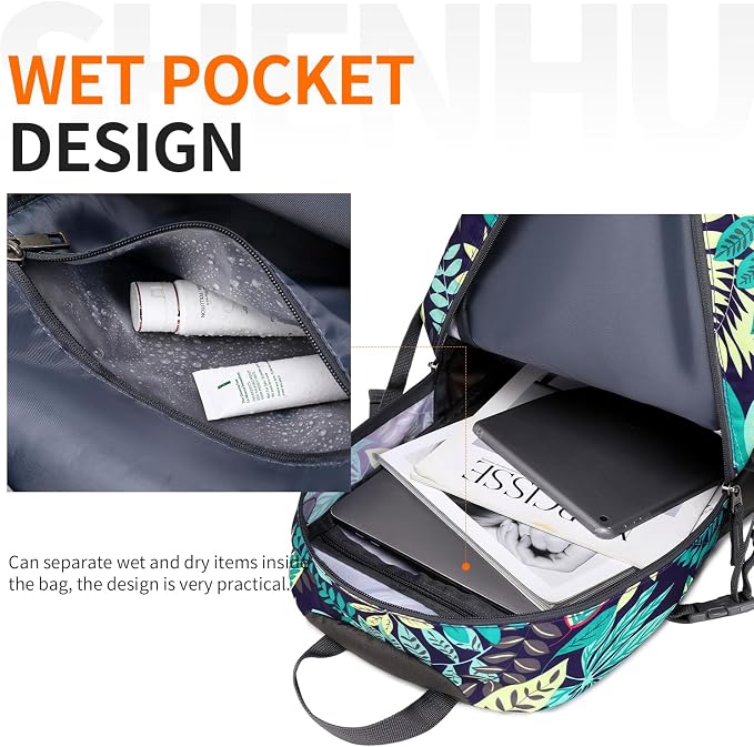 40L Hiking Backpack Lightweight Daypack Waterproof Travel Camping Backpack - Image 2