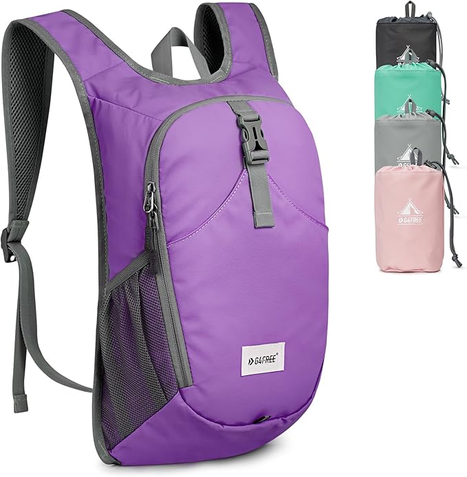 G4Free 10L Hiking Backpack, Lightweight Small Hiking Daypack Outdoor Travel by G4Free