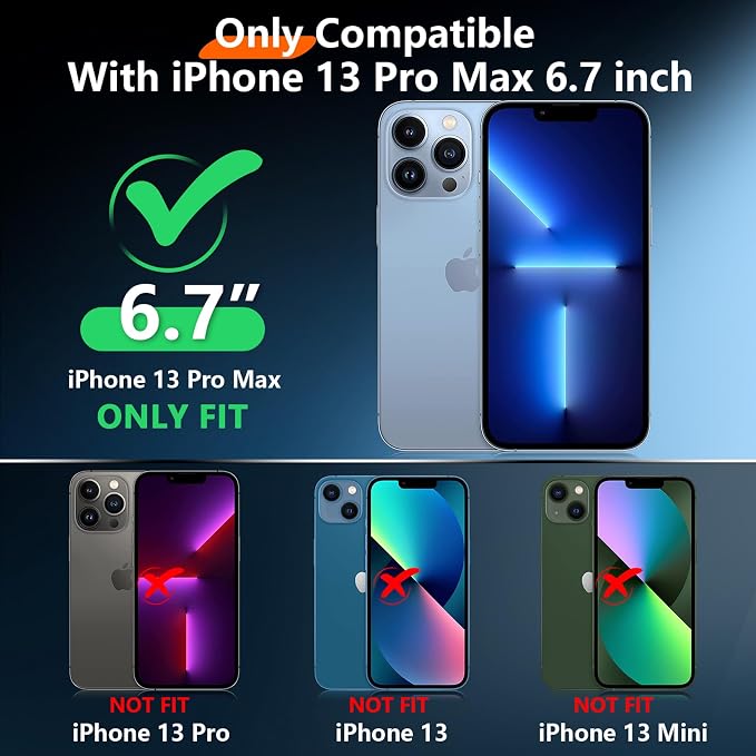2025 New for iPhone 13 Pro Max Case Waterproof, Phone Case for iPhone 13 Pro - Image 2