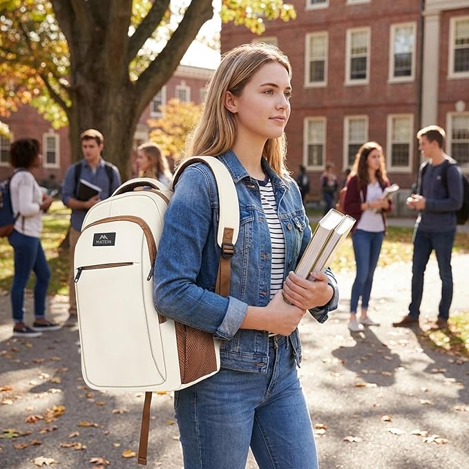 MATEIN 15.6inch Travel Laptop Backpack, Cute Anti Theft Slim Sturdy Laptops - Image 2