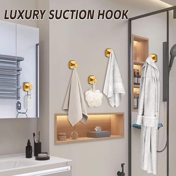 Heavy Duty Reusable Suction Cup Hooks - Image 5