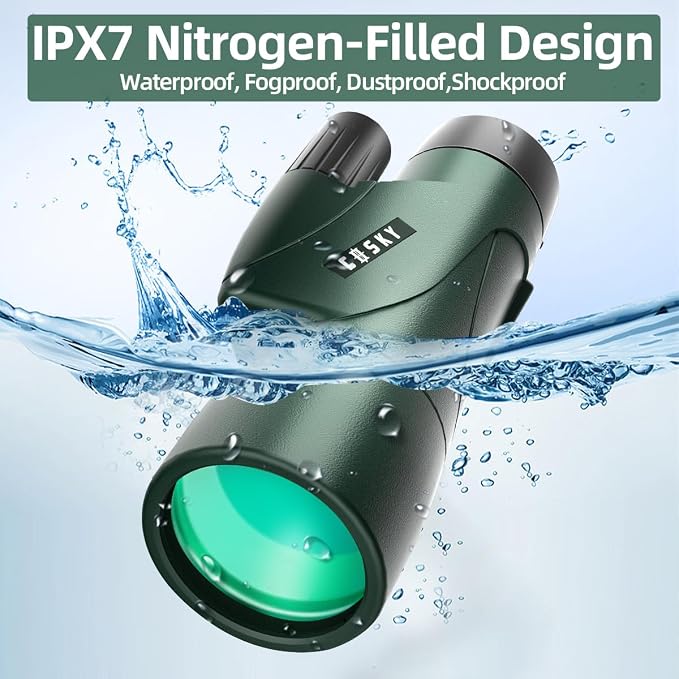 Gosky 12x55 HD Monocular Telescope - Image 5
