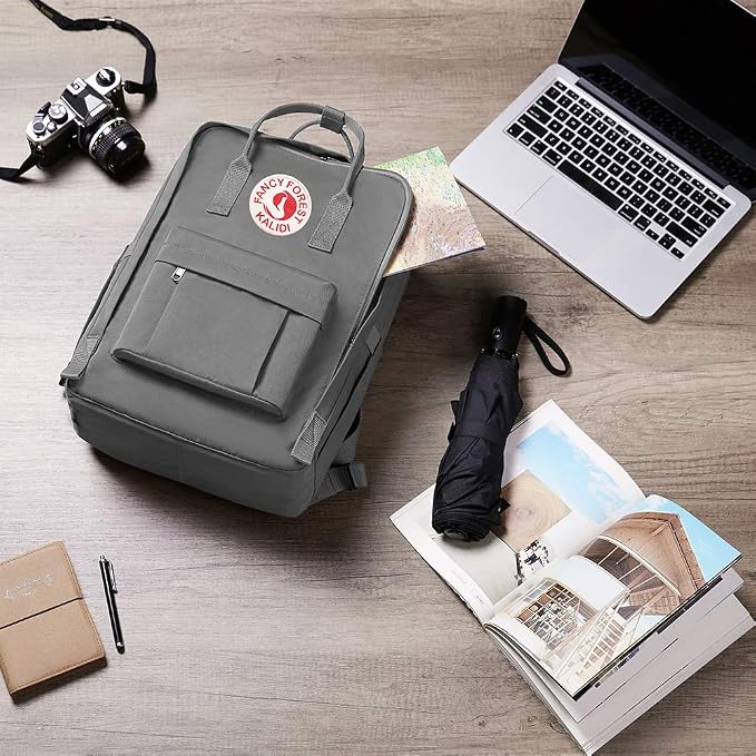 KALIDI Casual Laptop Backpack 15 Inches Classic Camping Rucksack Travel Outdoor - Image 3