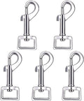 Swivel Snap Hooks, Lucky Goddness 5pcs Metal Heavy Duty Square Eye Clasp Buckle by LuckyGoddness
