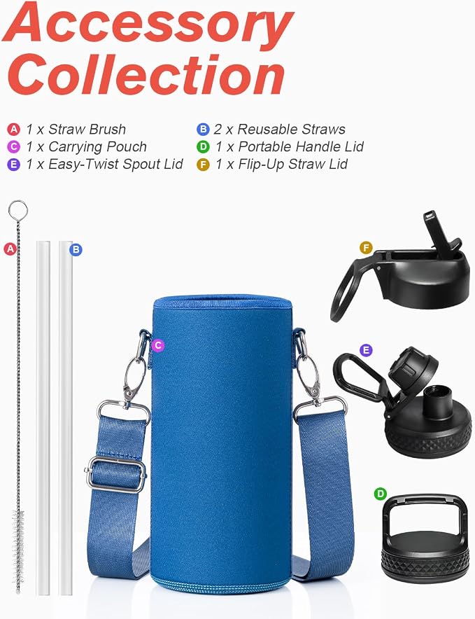 Coolflask Water Bottle 32 oz Insulated - Image 7
