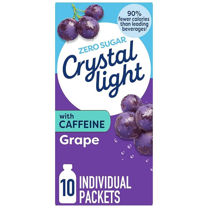 Crystal Light On The Go Energy Grape - Image 2