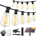 Brightever 100FT Solar String Lights Outdoor Waterproof by Brightever