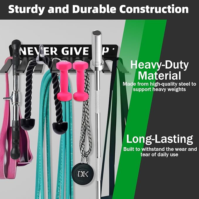 Home Gym Accessories Organization Storage Rack Equipment - Image 4