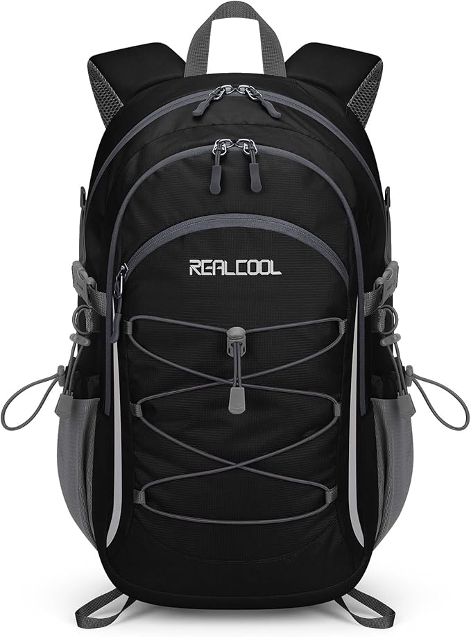 RealCool Hiking Backpack for Men Women, 20L Lightweight Waterproof Travel by RealCool