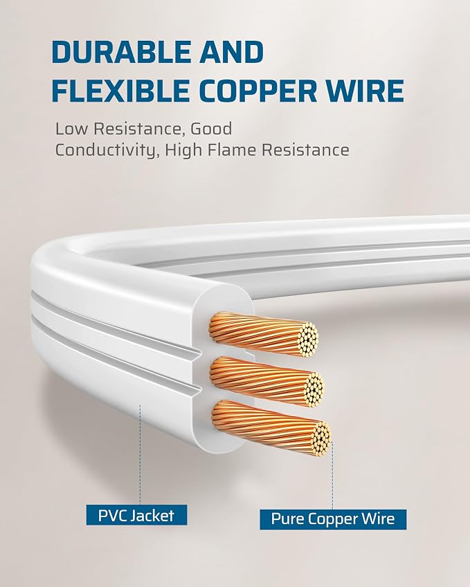 DEWENWILS 3 Outlet Extension Cord - Image 6