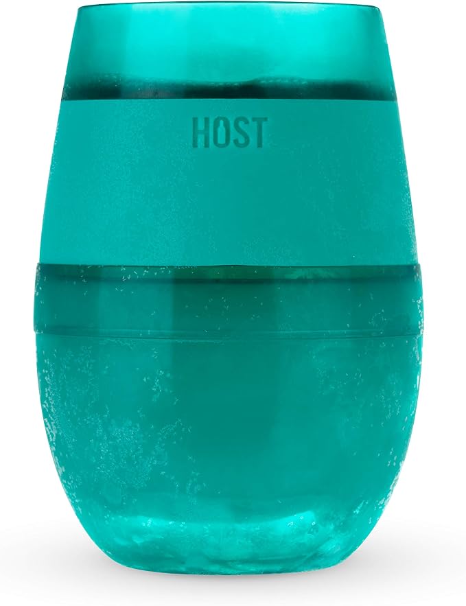 HOST Cooling Cup, Glasses for Red and White Wine, 8.5 oz, Translucent Green - Image 10