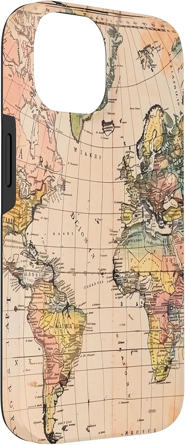 World Map, Old Map of the World Case - Image 3
