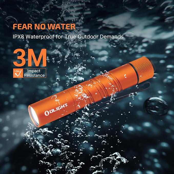 OLIGHT I3T 2 EOS Pocket EDC Flashlight, 200 Lumens Compact Bright Handheld - Image 6